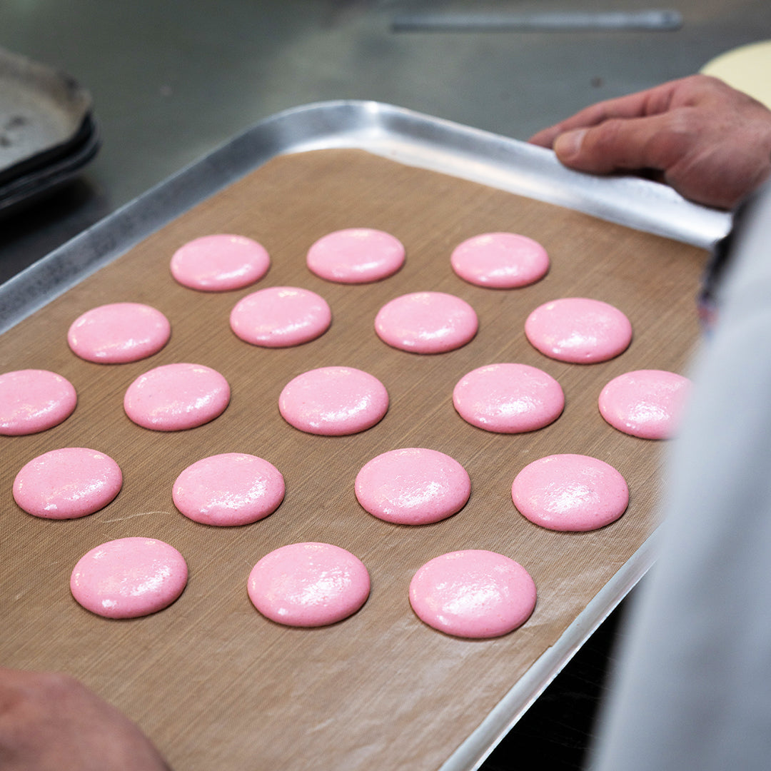 Baking sheet for macarons best sale