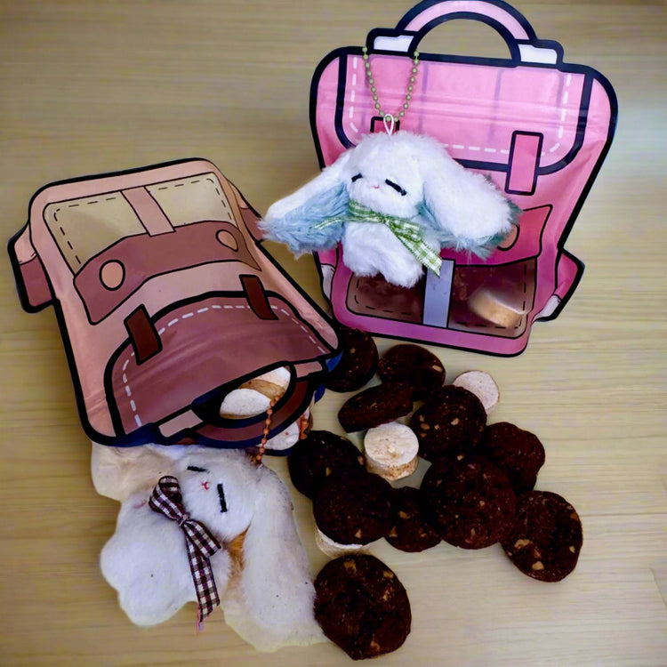 Bag of Mini Cookies with Limited Edition Bunny Keychain