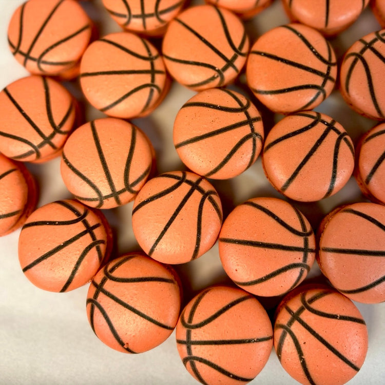 Basketball Macarons