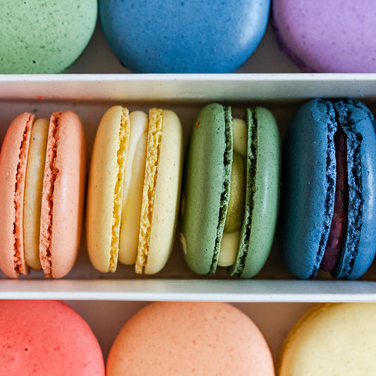 Rainbow Macarons