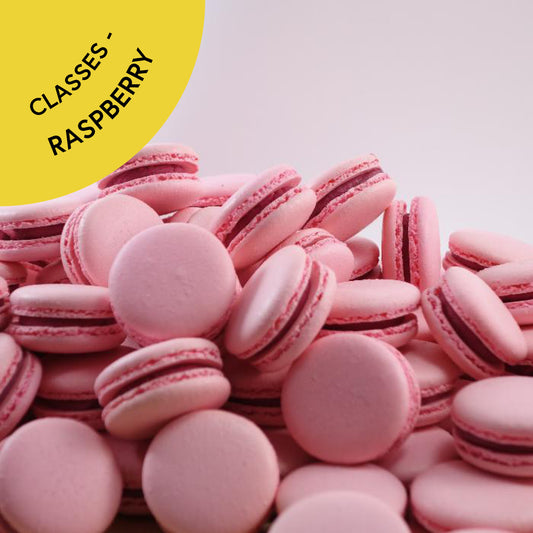 Raspberry Macaron Class