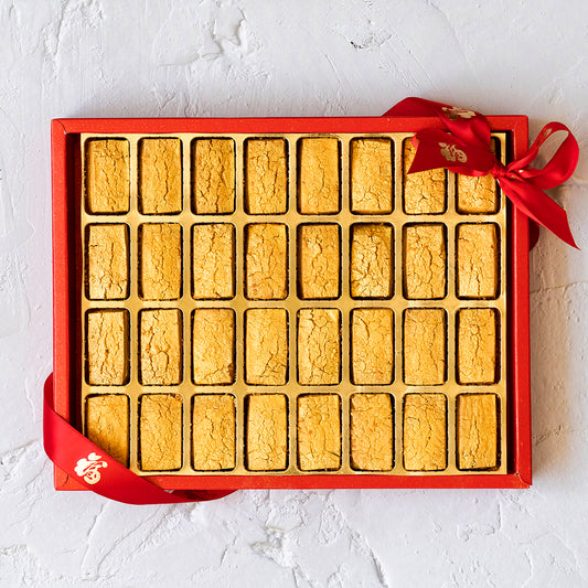 Box of 32 Gold Bar Cookies