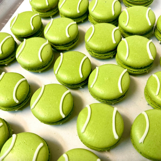 Tennis Ball Macarons