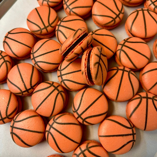 Basketball Macarons