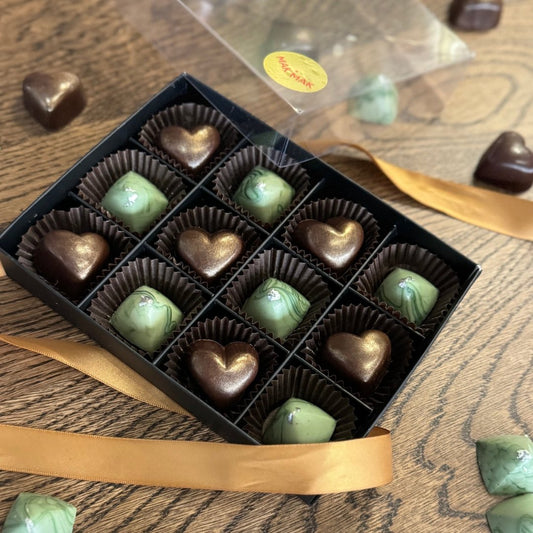 Box of 12 Gourmet Chocolates