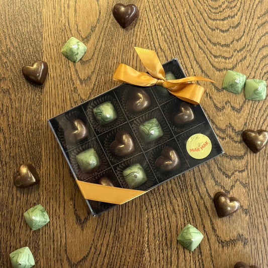 Box of 12 Gourmet Chocolates