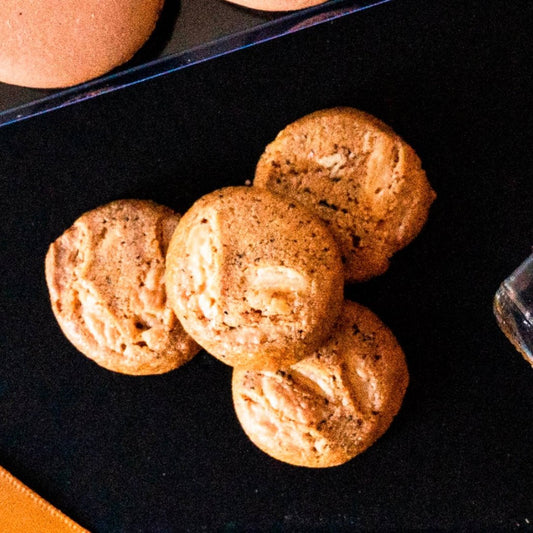 Mini Wattleseed, Macadamia & Milo Cookies