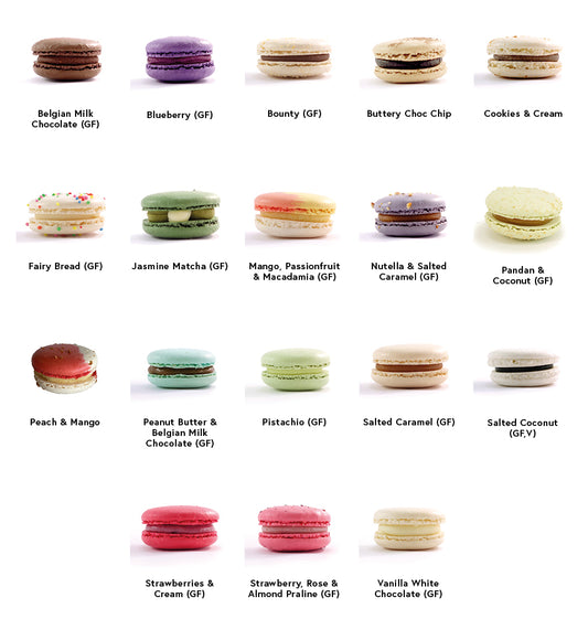 Pick your own Macaron flavours